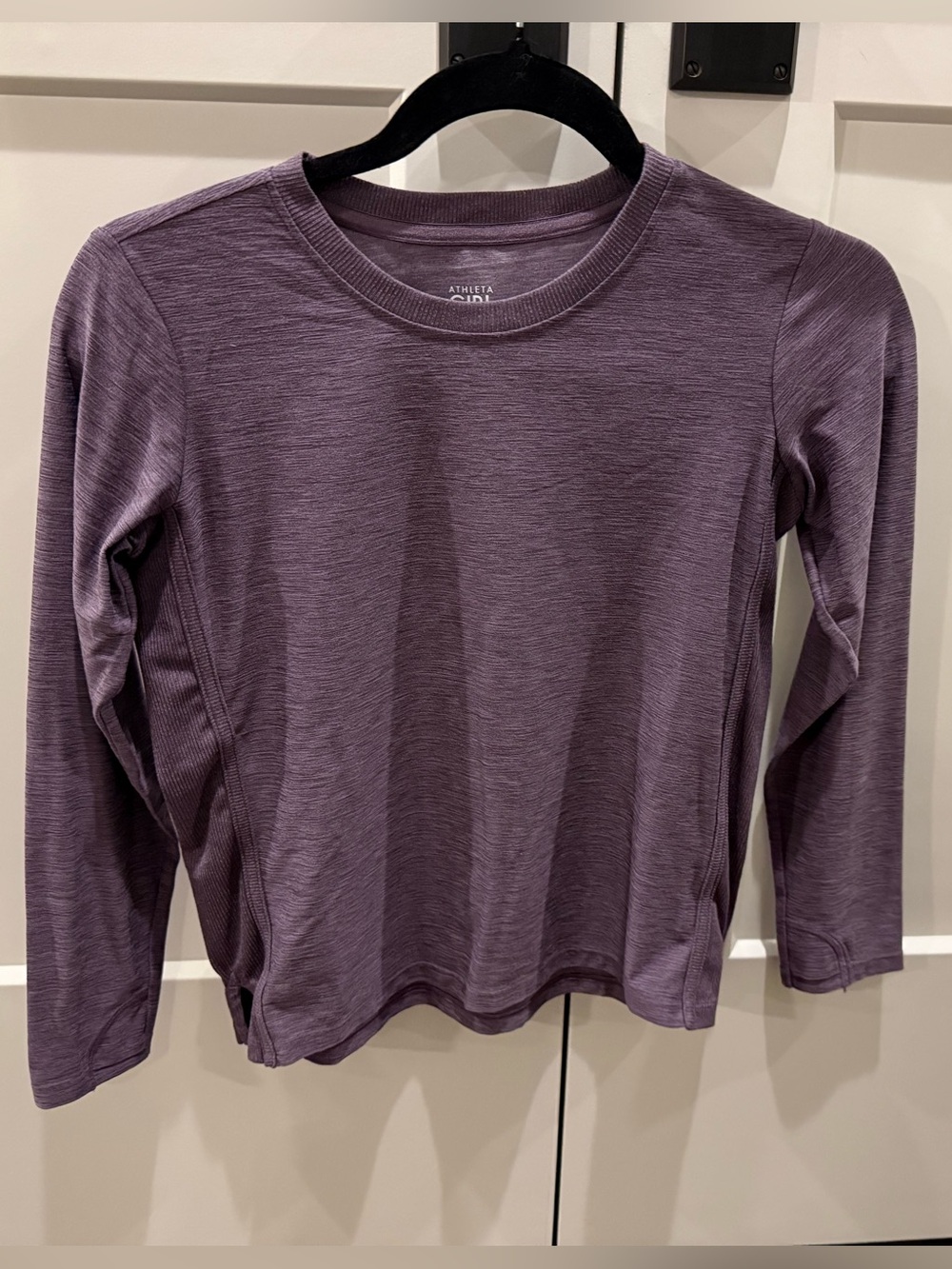 Athleta Purple Unstoppable Strength Long Sleeve Performance Top, 8-10